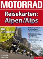 ISBN 9783829719902: Motorrad-Reisekarte Alpen - 1:300.000