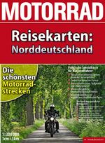 ISBN 9783829719919: Motorrad-Reisekarte Norddeutschland