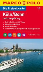 ISBN 9783829736138: MARCO POLO Freizeitkarte Köln, Bonn und Umgebung 1:100 000