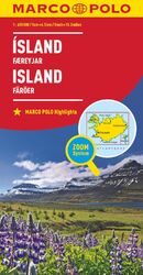 ISBN 9783829738323: MARCO POLO Länderkarte Island, Färöer 1:650 000