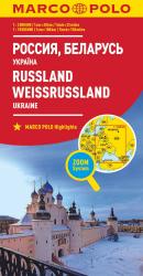 ISBN 9783829738415: MARCO POLO Kontinentalkarte Russland, Weißrussland 1:2 Mio. - Ukraine