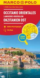 ISBN 9783829738903: MARCO POLO Regionalkarte Languedoc-Roussillon, Auvergne 1:300.000 - Okzitanien Ost