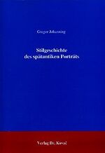 ISBN 9783830008781: Stilgeschichte des spätantiken Porträts