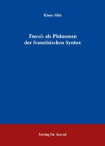 ISBN 9783830025573: Tmesis als Phänomen der französischen Syntax