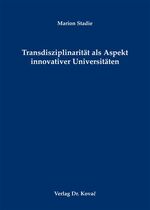 ISBN 9783830065692: Transdisziplinarität als Aspekt innovativer Universitäten