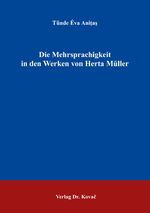 ISBN 9783830096320: Die Mehrsprachigkeit in den Werken von Herta Müller