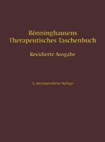 ISBN 9783830491477: Bönninghausens Therapeutisches Taschenbuch - Revidierte Ausgabe