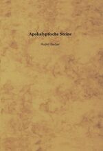 ISBN 9783831133147: Apokalyptische Steine