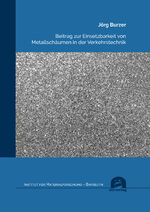 ISBN 9783831686575: Beitrag zur Einsetzbarkeit von Metallschäumen in der Verkehrstechnik