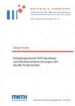 ISBN 9783832242886: Kombinatorische PVD-Synthese und Strukturuntersuchungen der Ge-Sb-Te-Schichten