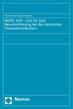 ISBN 9783832925307: MiFID, VVR - Zeit für (die) Neuorientierung bei den deutschen Finanzdienstleistern