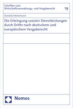 ISBN 9783832941253: Die Erbringung sozialer Dienstleistungen durch Dritte nach deutschem und europäischem Vergaberecht