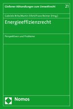 ISBN 9783832961572: Energieeffizienzrecht – Perspektiven und Probleme