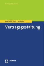 ISBN 9783832973827: Vertragsgestaltung