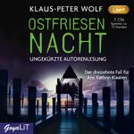 ISBN 9783833743122: Ostfriesennacht, 2 Audio-CD, MP3