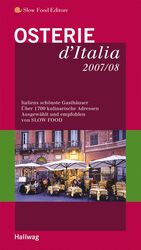 ISBN 9783833806407: Osterie d´Italia 2007/08