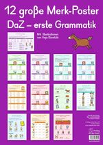 ISBN 9783834635624: 12 große Merk-Poster DaZ - erste Grammatik | Redaktionsteam Verlag an der Ruhr | Poster | Merk-Poster | 12 S. | Deutsch | 2017 | Verlag an der Ruhr | EAN 9783834635624