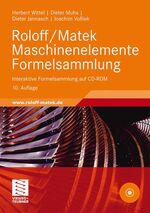 Roloff /Matek Maschinenelemente / Roloff/Matek Maschinenelemente Formelsammlung - Interaktive Formelsammlung auf CD-ROM