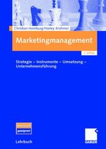 ISBN 9783834902894: Marketingmanagement. Studienausgabe: Strategie - Instrumente - Umsetzung - Unternehmensführung von Christian Homburg (Autor), Harley Krohmer Marketingmanagement Business Management Absatz Marketing Ve