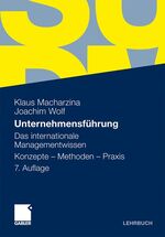 ISBN 9783834922144: Unternehmensführung - Das internationale Managementwissen  <br>
Konzepte - Methoden - Praxis