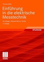 ISBN 9783835101890: Einführung in die elektrische Messtechnik - Grundlagen, Messverfahren, Geräte