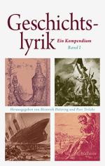 ISBN 9783835312937: Geschichtslyrik – Ein Kompendium