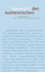 ISBN 9783835330979: Konzepte des Authentischen