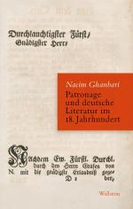 ISBN 9783835356337: Patronage und deutsche Literatur im 18. Jahrhundert.