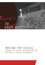 ISBN 9783837526523: Moving the Social 70/2023 - Journal of social history and the history of social movements