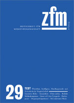 ISBN 9783837663624: Zeitschrift für Medienwissenschaft 29 - ZfM, Jg.15, (2/2023): Test