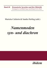 ISBN 9783838207902: Namenmoden syn- und diachron