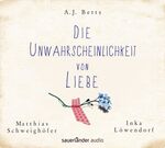 ISBN 9783839846865: Die Unwahrscheinlichkeit von Liebe