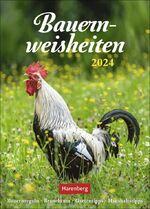 ISBN 9783840031625: Bauernweisheiten Wochenkalender 2024. Kleiner Wandkalender mit 53 praktischen Haus- und Gartentipps. Foto-Kalender mit schönen Naturfotos. Wandplaner ca. DIN A5 - Bauernregeln, Brauchtum, Gartentipps, Haushaltstipps