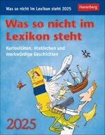 ISBN 9783840033773: Was so nicht im Lexikon steht Tagesabreißkalender 2025