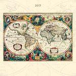 ISBN 9783840754012: Antique Maps 2015