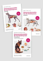 ISBN 9783842600799: Demonstrationstafeln für die Kleintierpraxis Hund, Katze und Parasiten 3 Bde. im SET