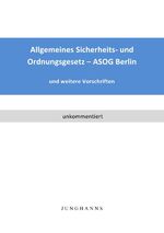 ISBN 9783844257649: Allgemeines Sicherheits- und Ordnungsgesetz - ASOG Berlin