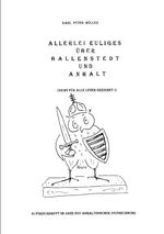 ISBN 9783844801699: Allerlei Euliges über Ballenstedt und Anhalt