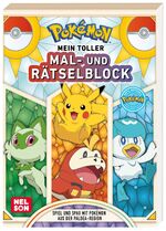 ISBN 9783845125114: Pokémon Activity-Buch: Mein toller Mal- und Rätselblock - Spiel und Spaß mit Pokémon aus der Paldea-Region