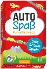 ISBN 9783845814391: Auto-Spaß für unterwegs – Quiz-Rätsel-Spiele