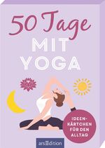 ISBN 9783845842219: 50 Tage mit Yoga. Ideenkärtchen für den Alltag