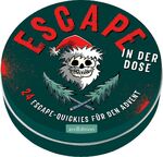 ISBN 9783845857428: Escape-Adventskalender in der Dose | 24 Escape-Quickies für den Advent | Taschenbuch | Metalldose mit 25 runden Karten | 25 S. | Deutsch | 2024 | arsEdition | EAN 9783845857428