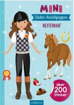 ISBN 9783845858043: Mini-Sticker-Anziehpuppen – Reiterhof - Über 200 Sticker