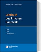 ISBN 9783846203866: Lehrbuch des Privaten Baurechts - BGB - VOB/B - Nebenrechte