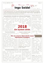 ISBN 9783848216192: 2018 Ein System stirbt