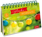 Glücksmomente 2018 – PostkartenKalender mit separatem Wochenkalendarium