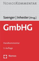 GmbHG - Handkommentar