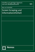 ISBN 9783848750672: Screen Scraping und Informationsfreiheit