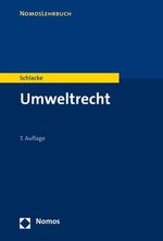 Sabine Schlacke: Umweltrecht