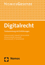 ISBN 9783848789962: Digitalrecht – Textsammlung mit Einführungen